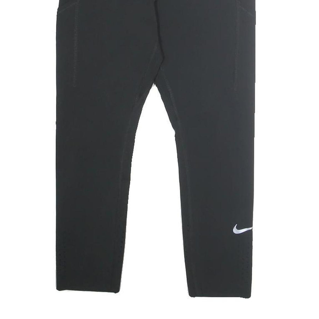 NIKE Womens Joggers Black Slim Tapered M W23 L21 Sports Activewear