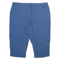JACK WOLFSKIN Womens Casual Shorts Blue Slim L W34