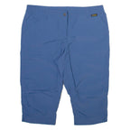 JACK WOLFSKIN Womens Casual Shorts Blue Slim L W34