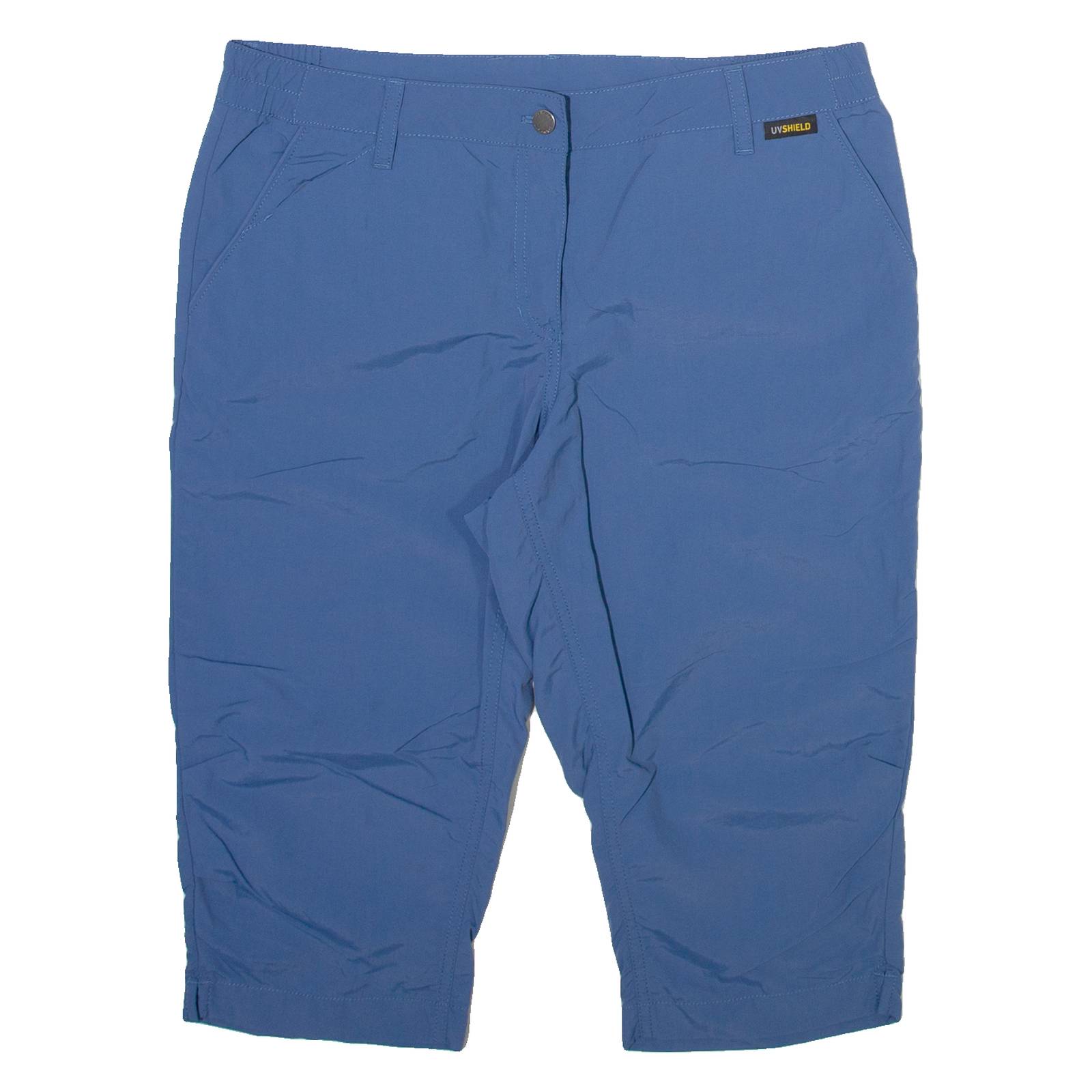 JACK WOLFSKIN Womens Casual Shorts Blue Slim L W34