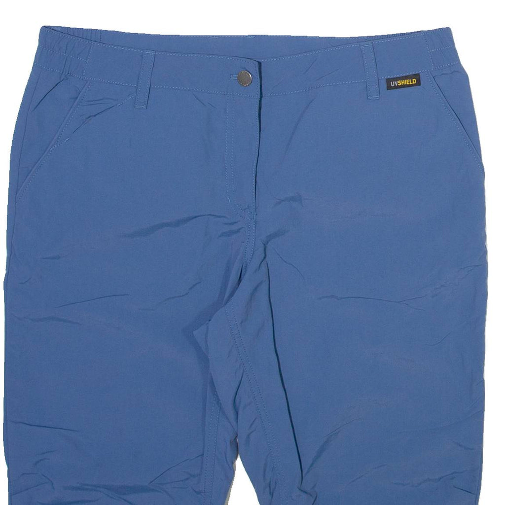 JACK WOLFSKIN Womens Casual Shorts Blue Slim L W34