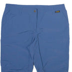 JACK WOLFSKIN Womens Casual Shorts Blue Slim L W34