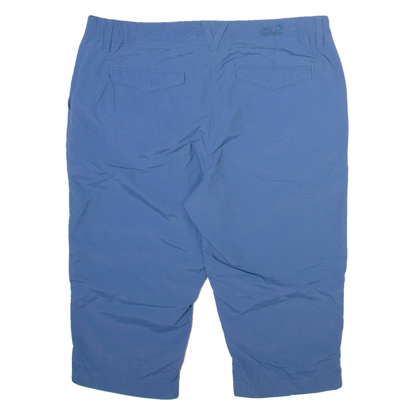 JACK WOLFSKIN Womens Casual Shorts Blue Slim L W34