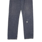 LEVI'S 501 Mens Jeans Blue Classic Straight Denim Medium W34 L34 Button Closure