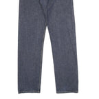 LEVI'S 501 Mens Jeans Blue Classic Straight Denim Medium W34 L34 Button Closure