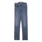 LEVI'S Womens Slim Blue Denim Classic W25 L29 Zip Jeans Stylish Comfort