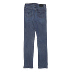 LEVI'S Womens Slim Blue Denim Classic W25 L29 Zip Jeans Stylish Comfort