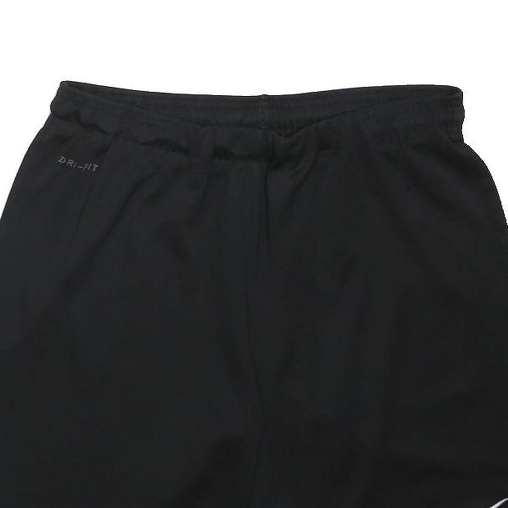 NIKE Mens Black Sports Shorts S W30 Dri-Fit Polyester Activewear
