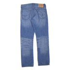 LEVI'S 504 Womens Jeans Blue Regular Straight Denim Medium W30 L30 Classic Fit