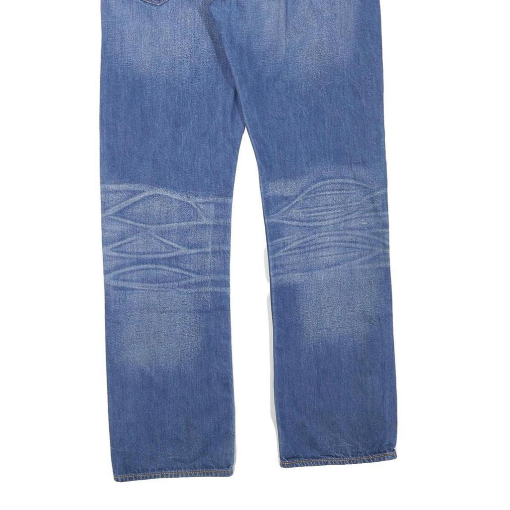 LEVI'S 504 Womens Jeans Blue Regular Straight Denim Medium W30 L30 Classic Fit