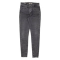 LEVI'S 720 High Rise Womens Jeans Black Slim Skinny W27 L29