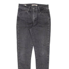 LEVI'S 720 High Rise Womens Jeans Black Slim Skinny W27 L29
