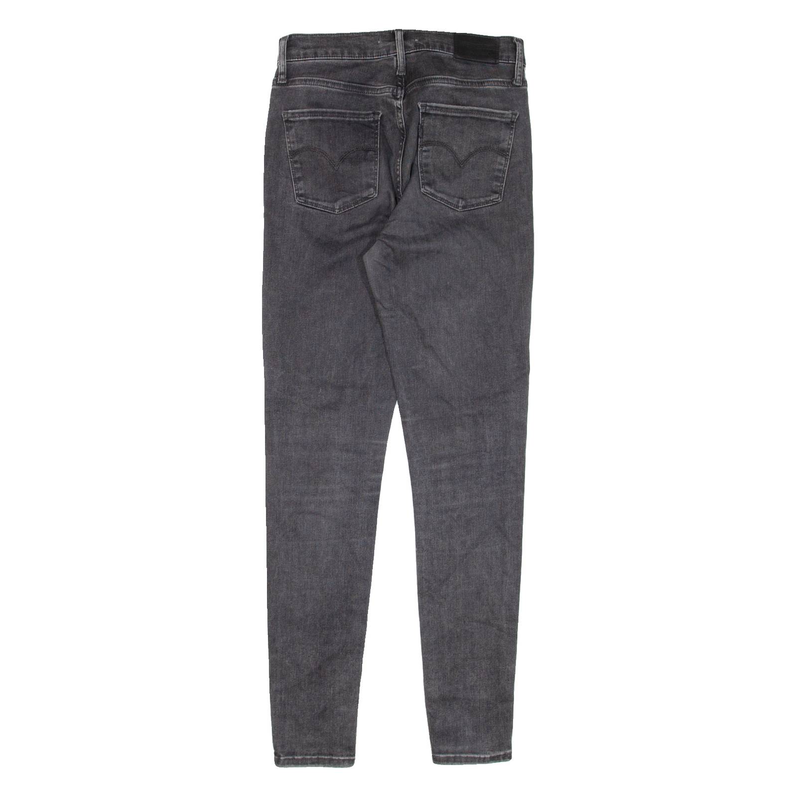 LEVI'S 720 High Rise Womens Jeans Black Slim Skinny W27 L29
