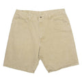 WRANGLER Mens Denim Shorts Beige XL W37
