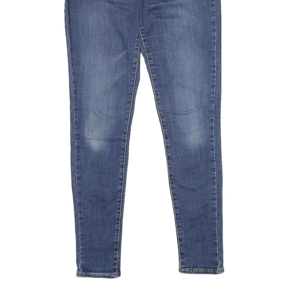 LEVI'S Curvy Skinny Womens Jeans Blue Slim Denim Medium W27 L32 Stretch Fit