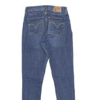 LEVI'S Curvy Skinny Womens Jeans Blue Slim Denim Medium W27 L32 Stretch Fit