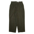EMMA Womens Trousers Green Relaxed Tapered W26 L24