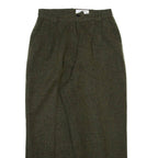 EMMA Womens Trousers Green Relaxed Tapered W26 L24