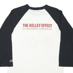 CHAMPION Mens White & Black Kelley School Of Business Baseball Style M Long