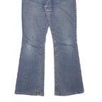 LEVI'S Womens Regular Fit Blue Flared Denim Light W30 L29 Jeans Zip Cotton Blend