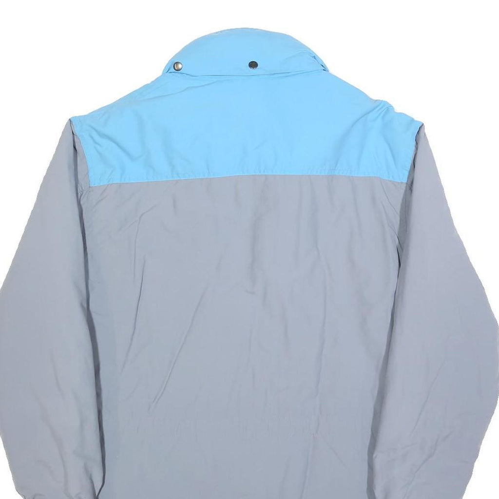 MAMMUT Mens Blue & Grey Jacket S Polyester Blend Zip Outdoor Classic Fit