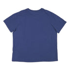 DISNEY Mens Blue Mickey Graphic T-Shirt L Short Sleeve Crew Neck Cotton Blend