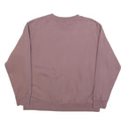 VANS Mens Mauve Crew Neck M Cotton Logo Sweatshirt Casual Streetwear