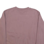 VANS Mens Mauve Crew Neck M Cotton Logo Sweatshirt Casual Streetwear