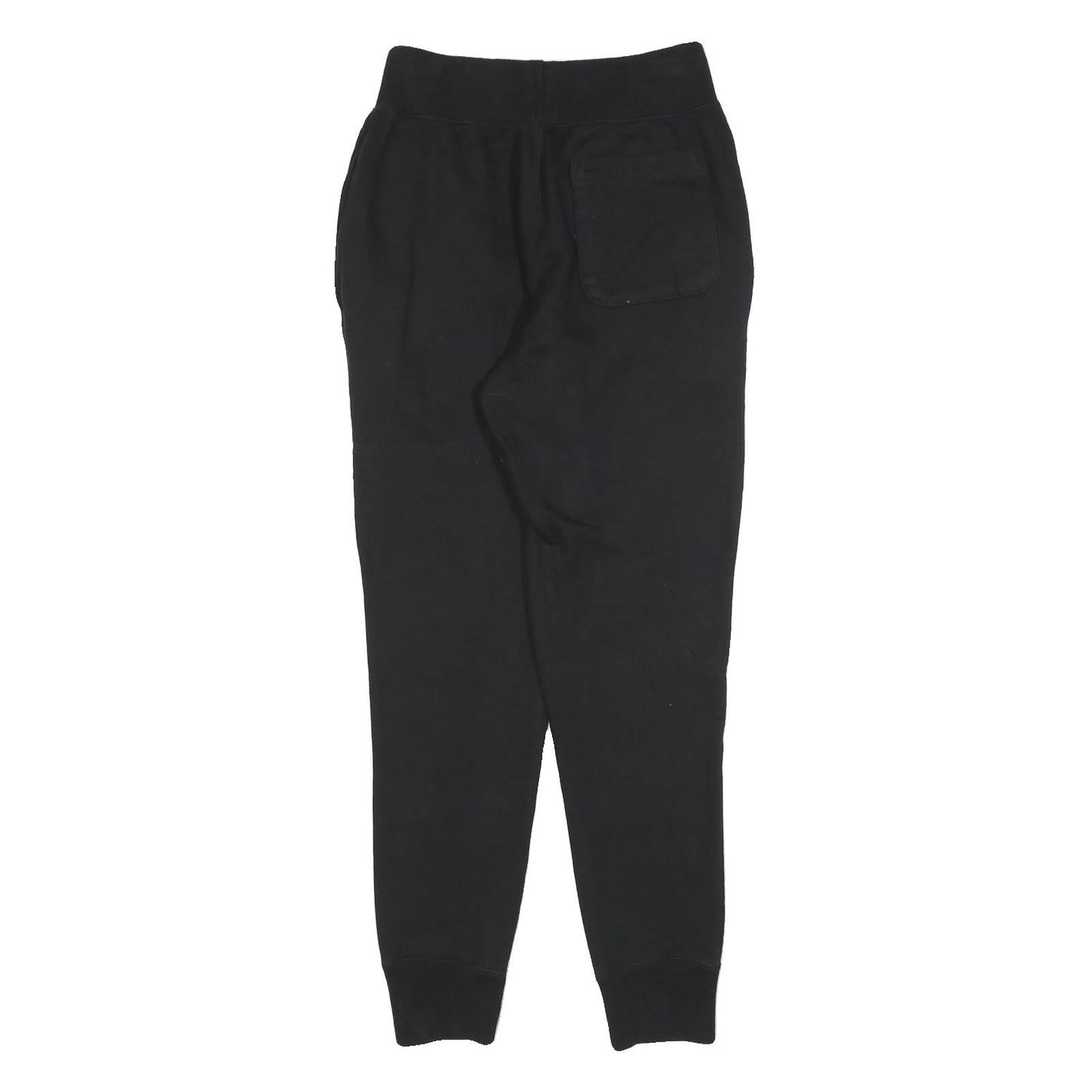 CHAMPION REVERSE WEAVE Womens Joggers Black Slim Tapered S W24 L28 Cotton Blend