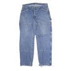 DICKIES Mens Jeans Blue Relaxed Carpenter Denim Medium W38 L32 Workwear