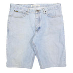 LEE Mens Shorts Blue Denim Relaxed Fit XL W38 Casual Cotton Blend Summer