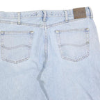 LEE Mens Shorts Blue Denim Relaxed Fit XL W38 Casual Cotton Blend Summer