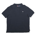 CHAPS Mens Blue Short Sleeve Plain Polo Shirt XL Classic Cotton Comfort