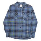 LEVI'S Mens Blue & Yellow Check Shirt S Button Up Casual Cotton Blend