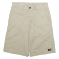 DICKIES Mens Shorts Beige Casual XL W30 Cotton Blend Classic Comfort