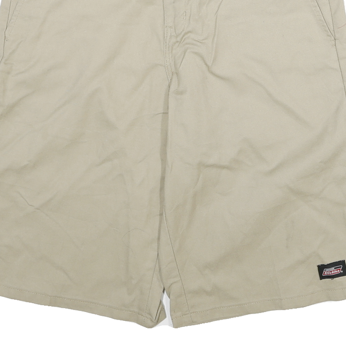 DICKIES Mens Shorts Beige Casual XL W30 Cotton Blend Classic Comfort