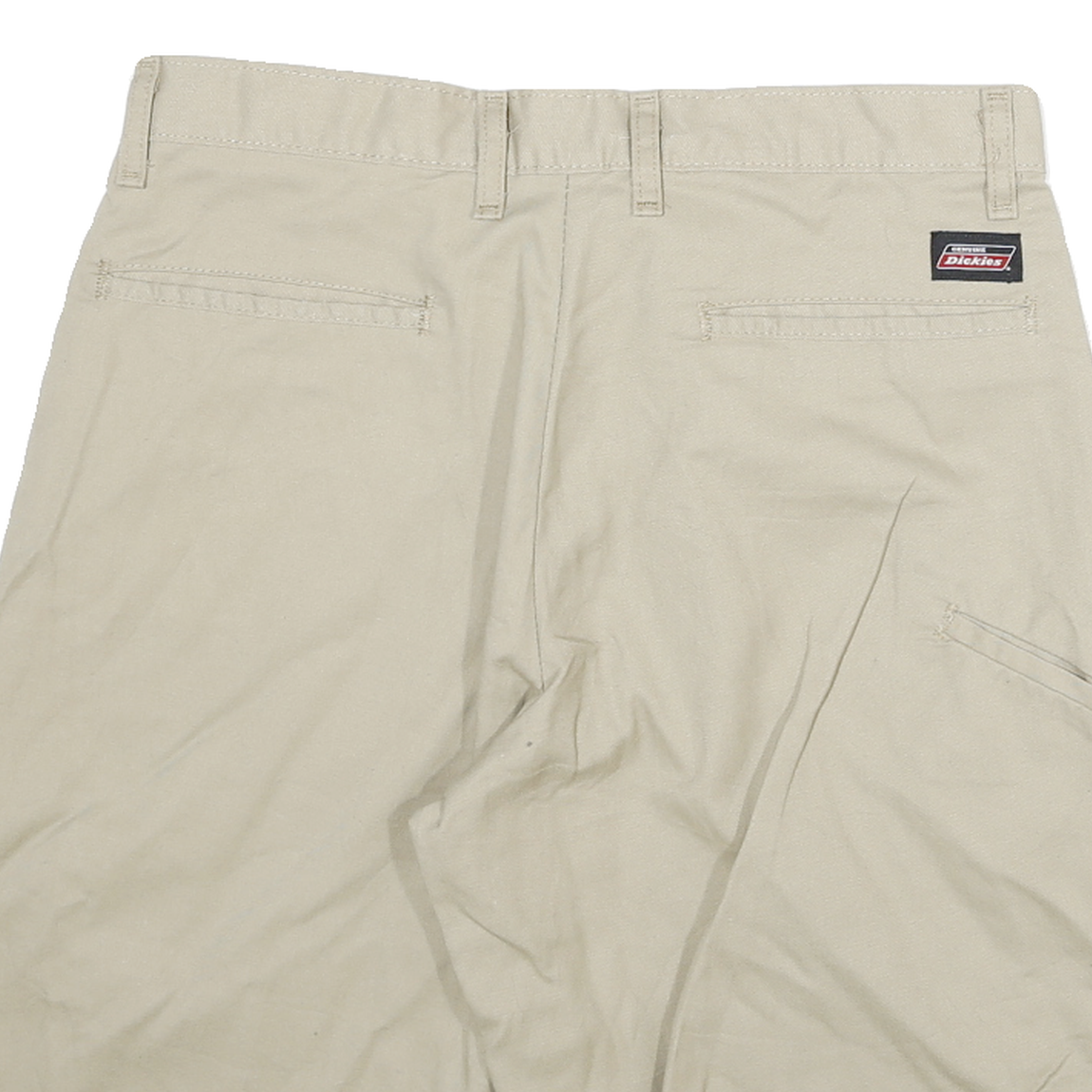 DICKIES Mens Shorts Beige Casual XL W30 Cotton Blend Classic Comfort