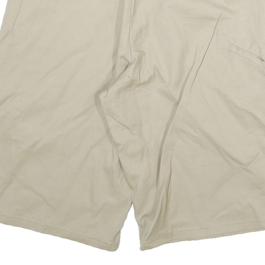 DICKIES Mens Shorts Beige Casual XL W30 Cotton Blend Classic Comfort