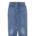 LEE Womens Jeans Blue Relaxed Tapered Acid Wash W26 L30