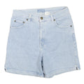 Womens Light Blue Denim Casual Shorts Plain S W26 Summer Casual Wear