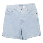 Womens Light Blue Denim Casual Shorts Plain S W26 Summer Casual Wear