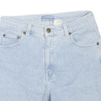 Womens Light Blue Denim Casual Shorts Plain S W26 Summer Casual Wear