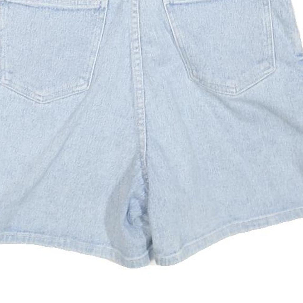 Womens Light Blue Denim Casual Shorts Plain S W26 Summer Casual Wear
