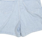 Womens Light Blue Denim Casual Shorts Plain S W26 Summer Casual Wear