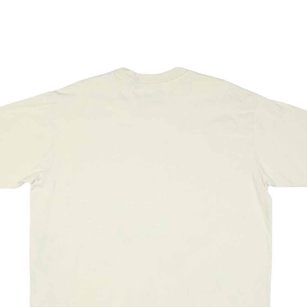 LEVI'S Mens White Graphic T-Shirt M Short Sleeve Crew Neck Octopus Print