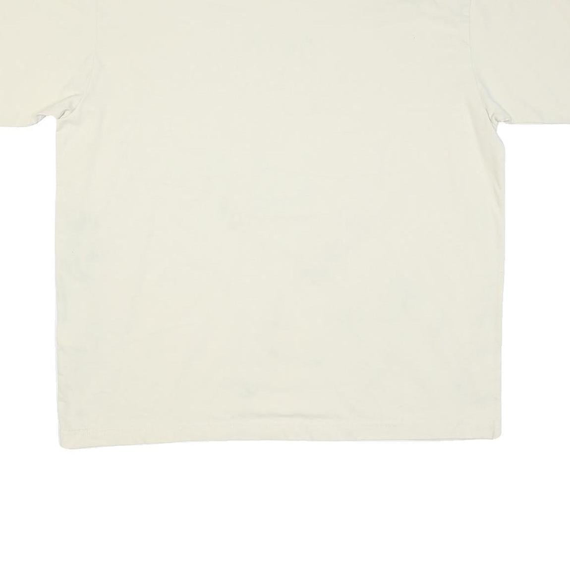 LEVI'S Mens White Graphic T-Shirt M Short Sleeve Crew Neck Octopus Print