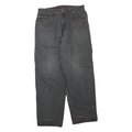 GUESS JEANS Mens Jeans Grey Regular Straight Denim Medium W34 L31 Classic Casual
