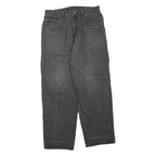 GUESS JEANS Mens Jeans Grey Regular Straight Denim Medium W34 L31 Classic Casual