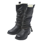 RIEKER Casual Womens Ankle Boots Black Leather UK 7 Stylish Everyday Wear