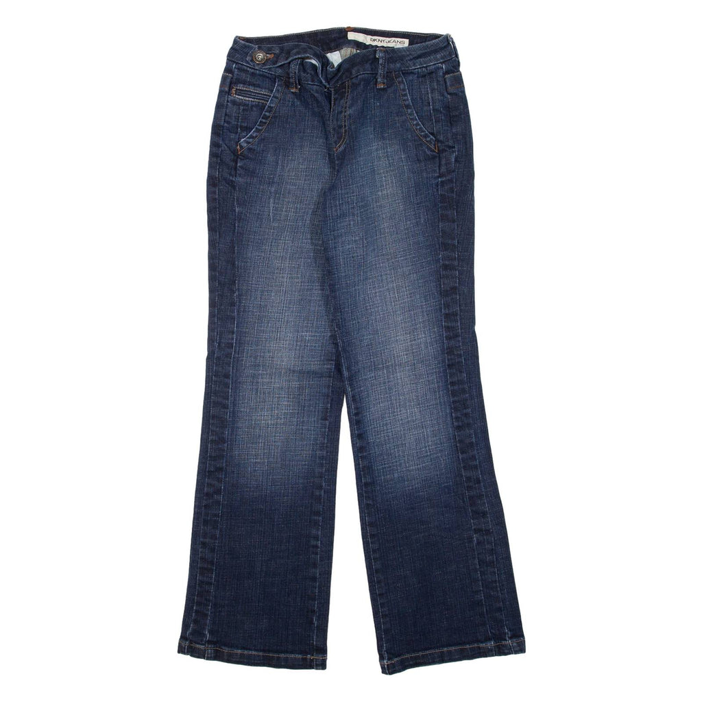 DKNY Womens Jeans Blue Regular Bootcut W26 L28